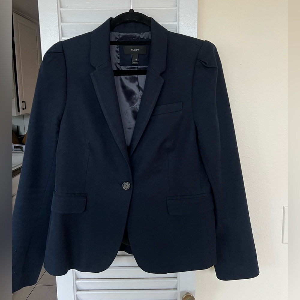 J.Crew Navy Blazer